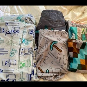 Minecraft Twin Sheet Sets x2